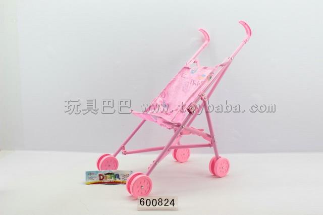Plastic baby carriages