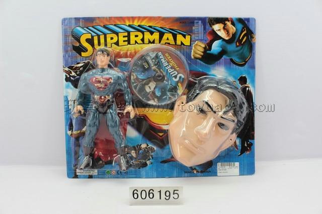 The superman mask with lamp