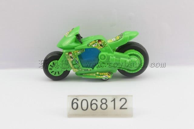 Inertia solid color BEN10 motorcycle