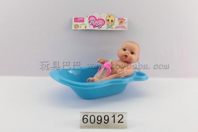 Doll with large tub