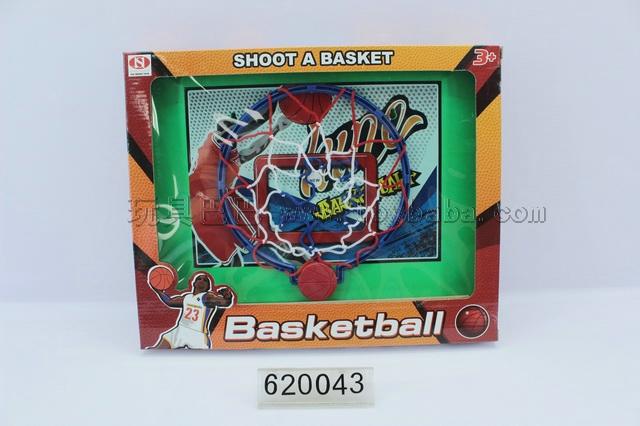 Basketball board with basketball, pump / 3 color