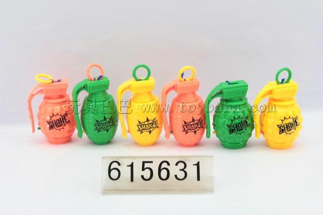 Pull shock grenade shells with flash / 2 three -color