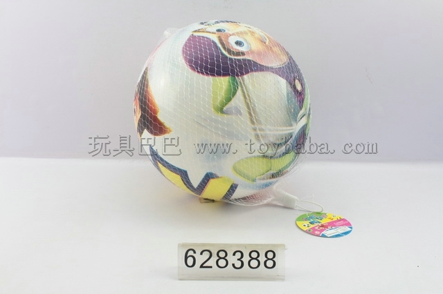 Inflatable 9 inches toy story color printing ball