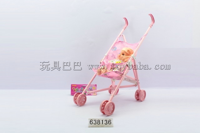 IC iron carts with baby girl
