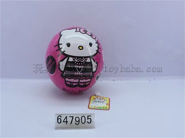 9 inches KT cat color printing ball