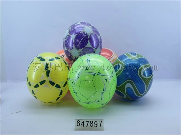 9 inches color printing football / 6