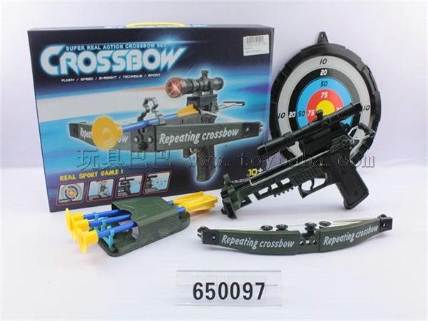 Crossbow gun electrical / 2 colors mixed with infrared/bag
