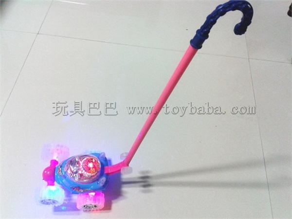 Angry birds push-pull skip acrobatic ground (Ming belting leather rings. Five light) blue yellow green, orange