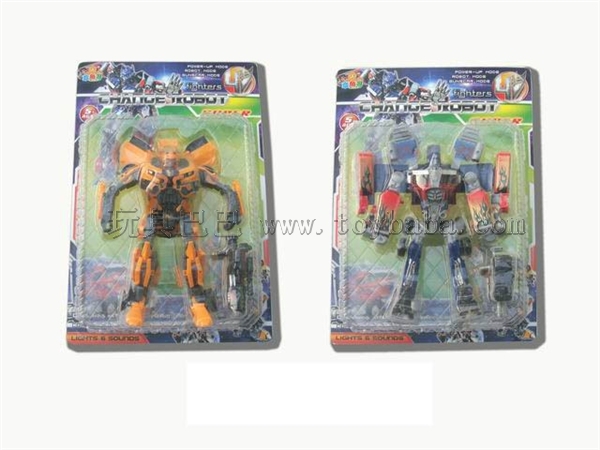 Transformers / two asst ( Bumblebee + Optimus )
