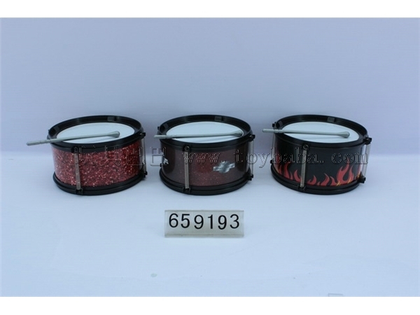 16 cm black color drum kit/three orange