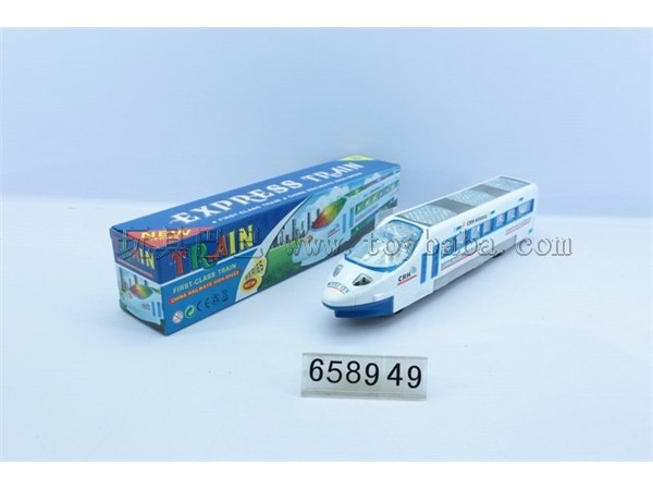 Harmony electric train with light and music