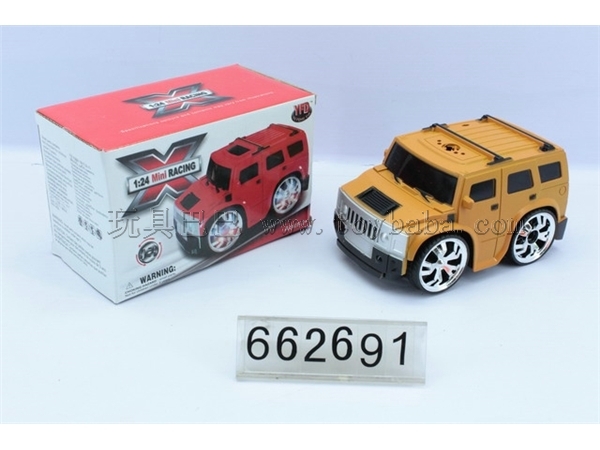 Electric Hummer cartoon car with light and music