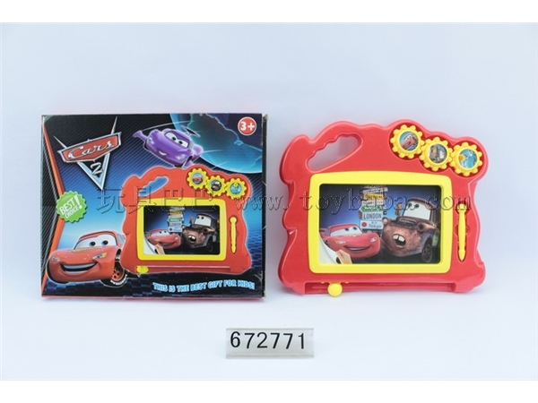 Cars magnetic tablet