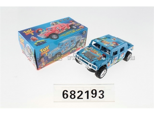 Universal Electric Hummer with dual flash , music / 2COLORS ( Toy Story )