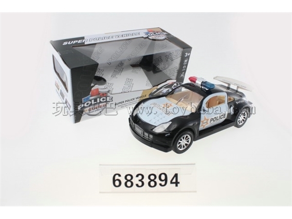 Electric universal police car with light and music 3 / 2COLORS