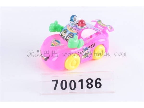 Pull line cartoon car (sugar can be loaded) / 3-color mixed loading