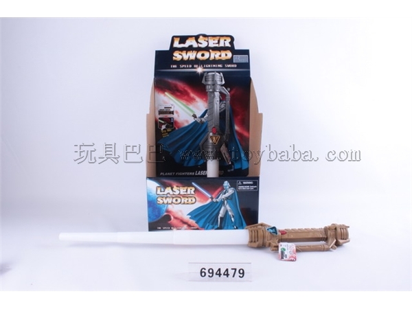 Lighting IC space sword (2-color mixed package, 12 pieces / box, power pack)