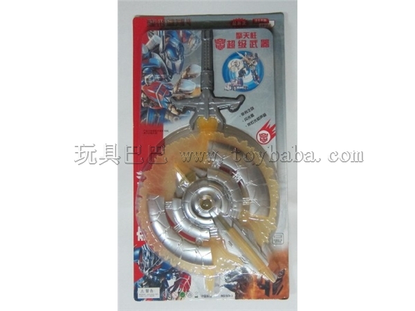 Optimus Prime flash shield + sword of judgment (Chinese)