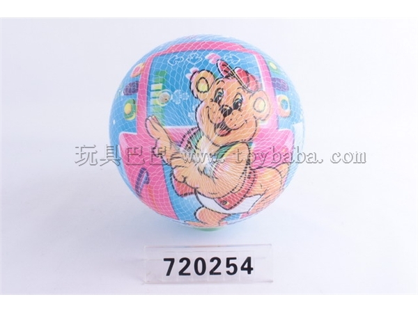 9 inches bear color printing ball