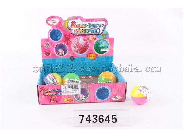 5.5cm flashing two-color Bouncer (12 pieces)