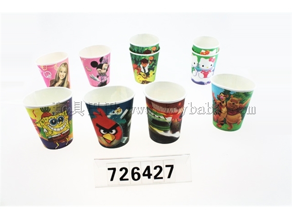 10 cartoon cups
