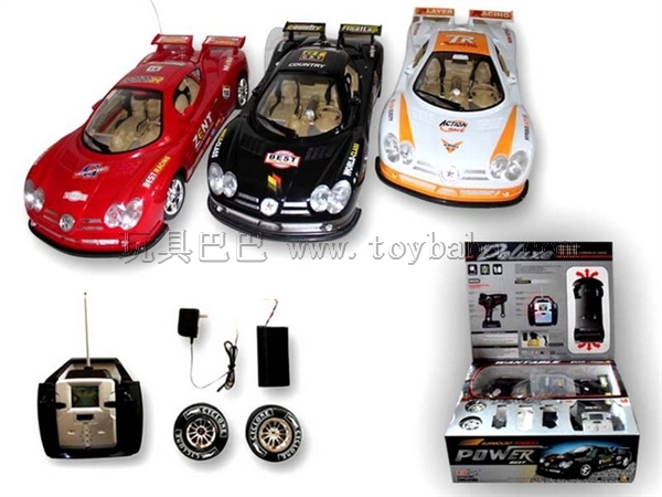 8 fine assembly LCD Benz four-way remote control car