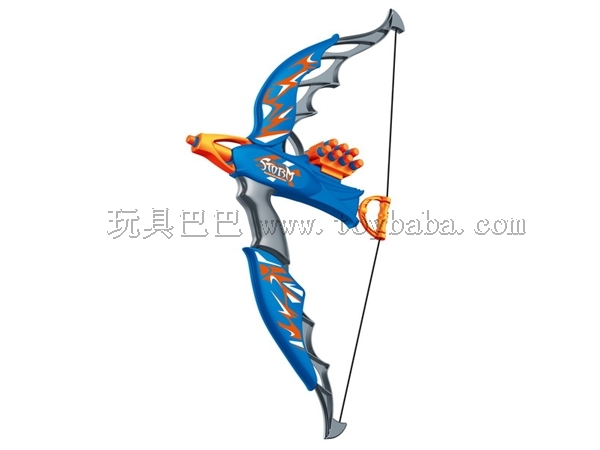 Boy’s bow and arrow (10pcs soft bullet / 10pcs suction bullet)