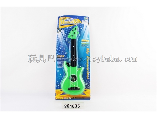 Plastic mini model Guitar / 3 colors