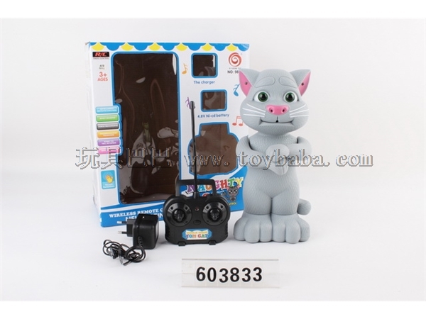 Touch recording programming dancing charging five way remote control tom cat