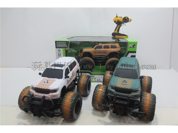 1: 10 2.4G four channel remote control vehicle (including battery)