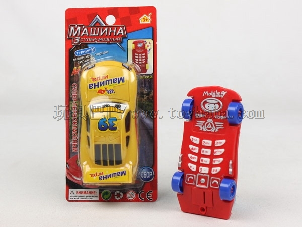 Model straight mobile phone with IC (power pack) / 2 colors