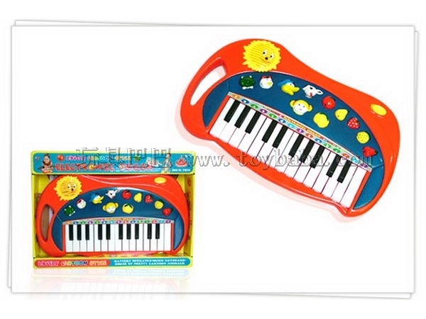 Cartoon electronic organ