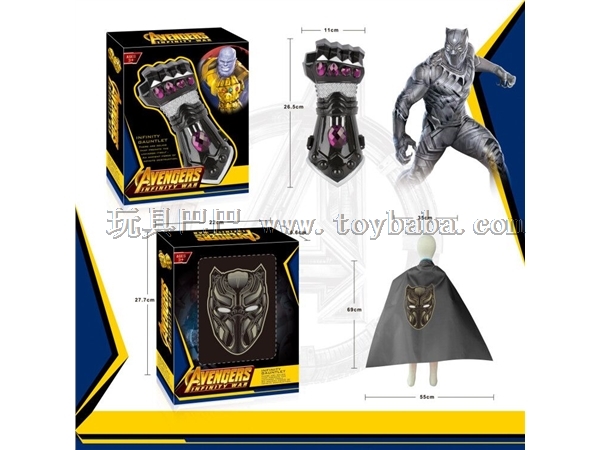 Avenger alliance 3 - Panther infinite gloves + Panther Cloak
