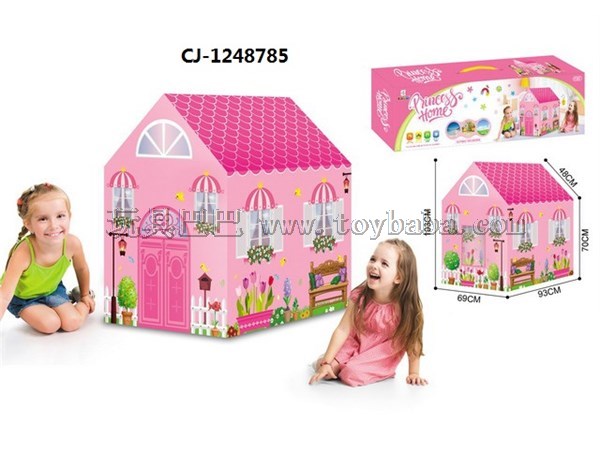 Princess House Tent children’s indoor games crawling house baby family toys children’s Puzzle