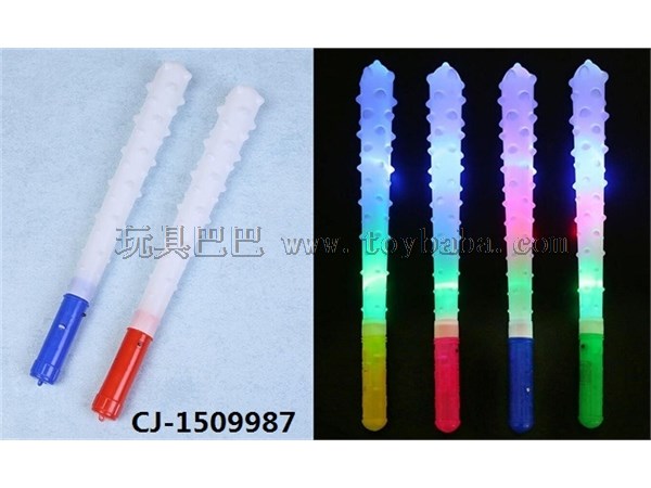 Manufacturer direct selling children’s toy luminous stick three-level adjustment color change night market stall hot fla