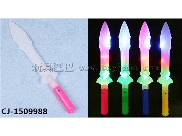 Children’s toy luminous axe flash sword luminous toy stall night market supply play 40cm