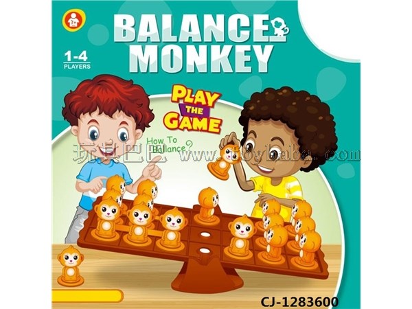 Puzzle game board game balance monkey game cross-border e-commerce hot sale