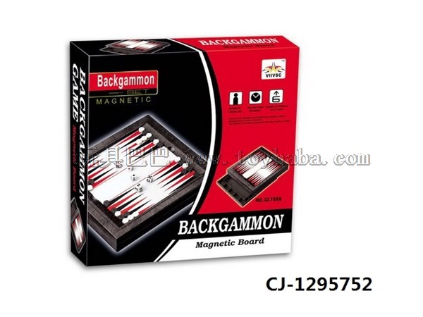 Magnetic backgammon backgammon toys puzzle