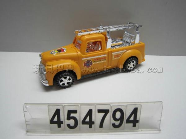 Inertia solid color fire truck/red and yellow