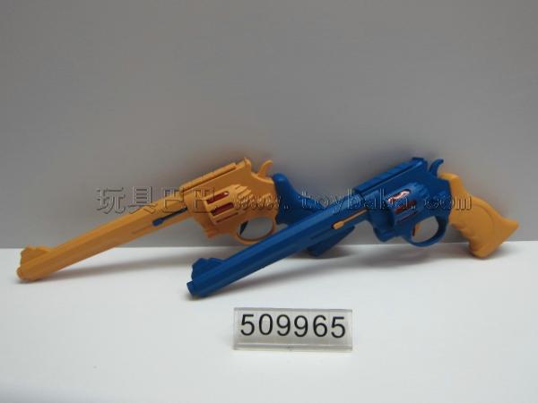 Voice revolver with light music/blue yellow, orange
