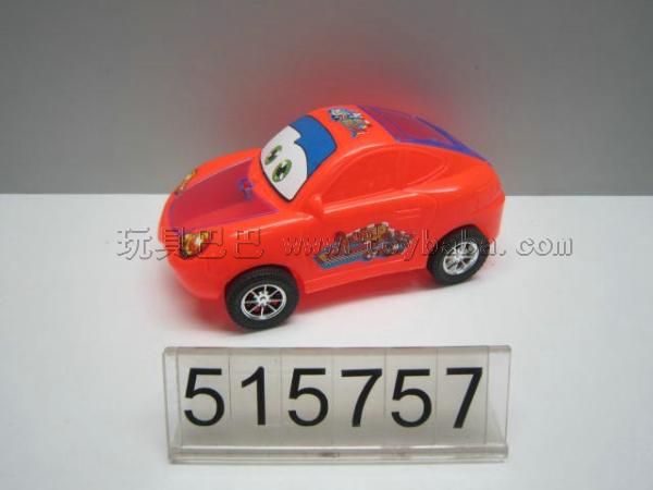 Stay light cartoon car (3 color, orange)
