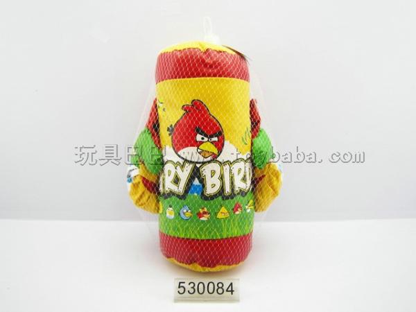 Yellow angry birds boxing gloves