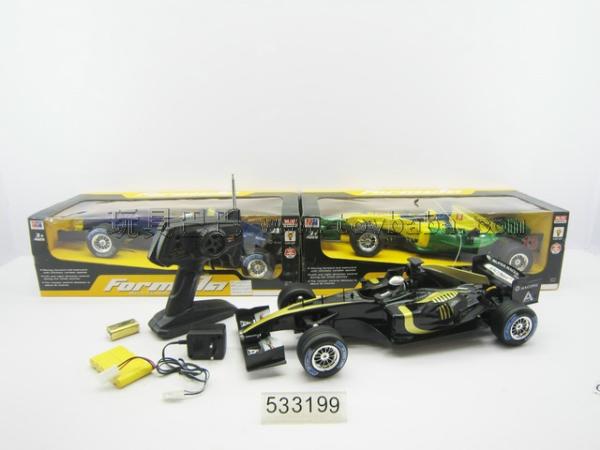 Remote control 1:10 formula (dark blue and yellow three colors, light, electricity)/appearance and environmental protect