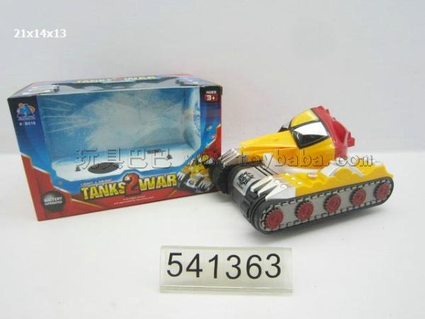 Electric angry birds tanks with light music