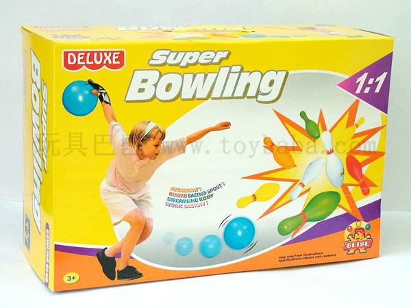 1:1 color box bowling