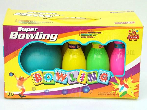 7 inch solid color bowling