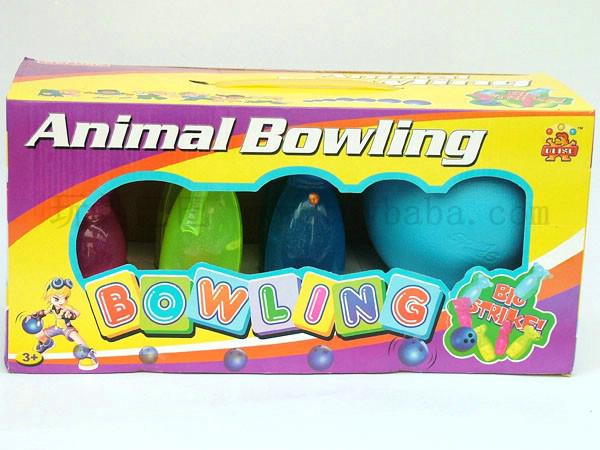 Animal transparent bowling