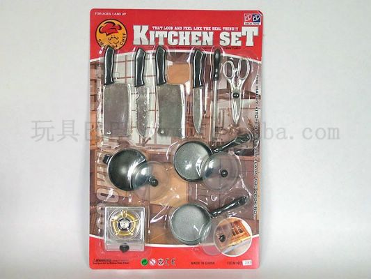 Toy of kitchen utensils