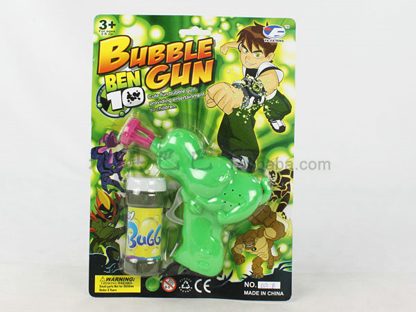 Inertia hippo BEN10 solid color bubble gun
