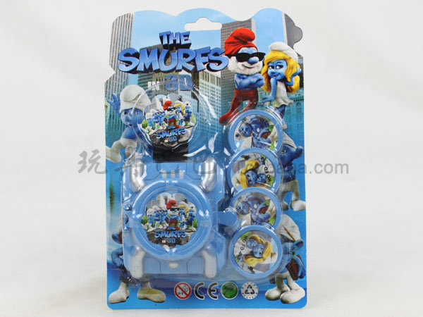 The Smurfs pattern launchers